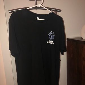 Black CA Cheer Athletics TShirt Size XL